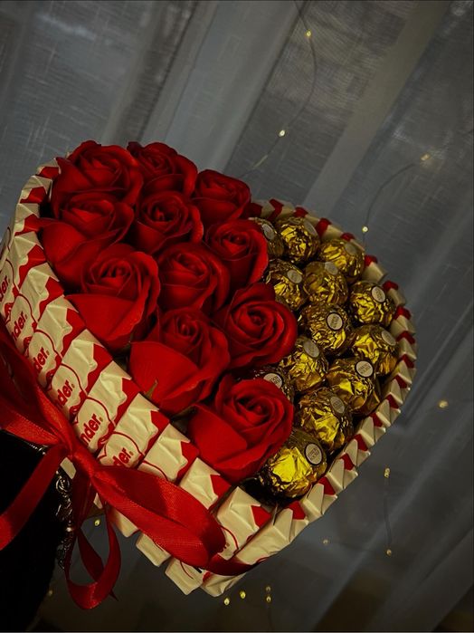 Букет с конфет