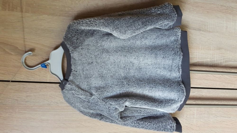 NOWY sweter pulower niemowlęcy bluza polarowa sweter bluzka r.86