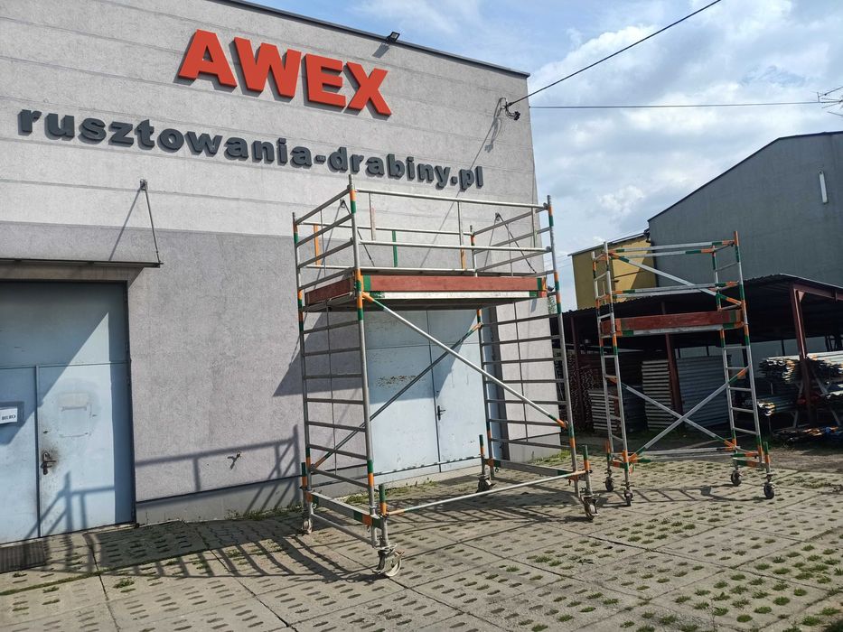 Drabina aluminiowa, KRAUSE, drabina aluminiowa 3 częściowa - OKAZJA!!!