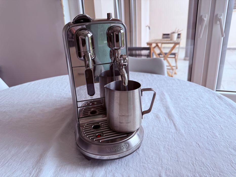 Nespresso Creatista Plus -Máquina Café Premium Inox -Excelente Estado