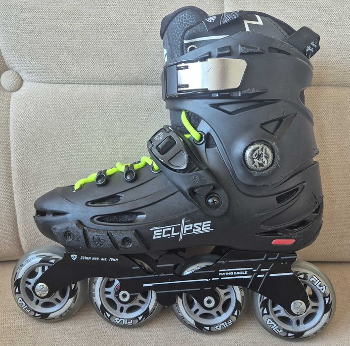 Flying Eagle Eclipse 4x76, EU 37, nowe kółka nowe łożyska Wicked ABEC 9