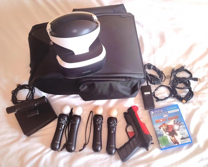 Zestaw Sony PlayStation VR z dedykowanym plecakiem do konsoli PS4/PS5