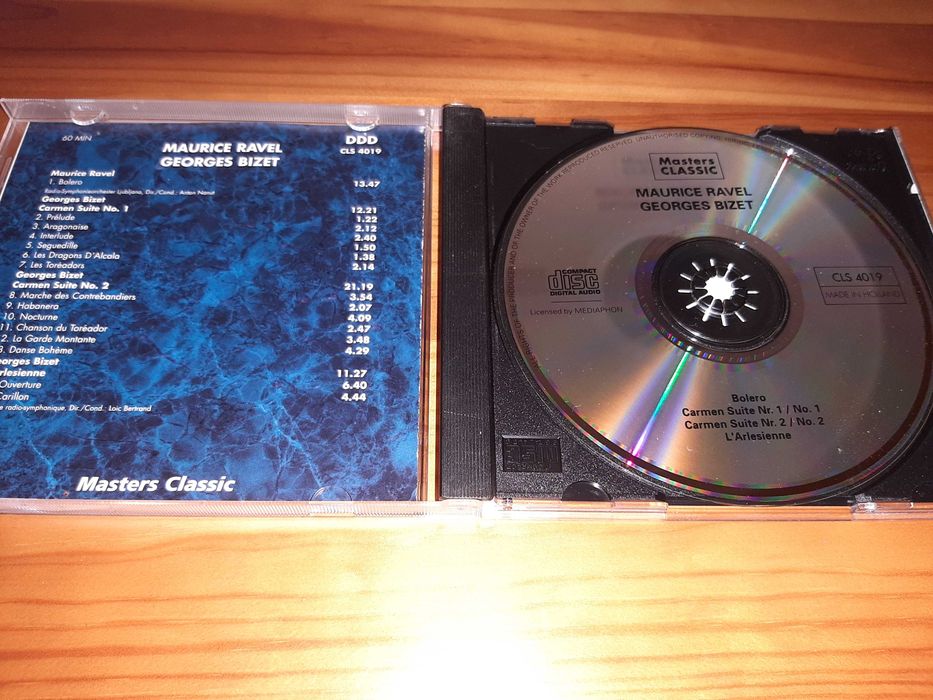 CD Ravel Bolero Bizet, Carmen Suites