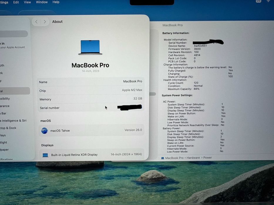 MacBook Pro 14” 2023 M2 Max 32GB RAM 1TB SSD