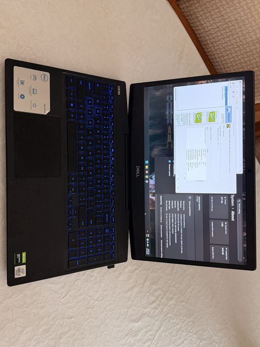 Laptop Gamingowy Dell g5 15 i5/gtx1650ti/8gb ram