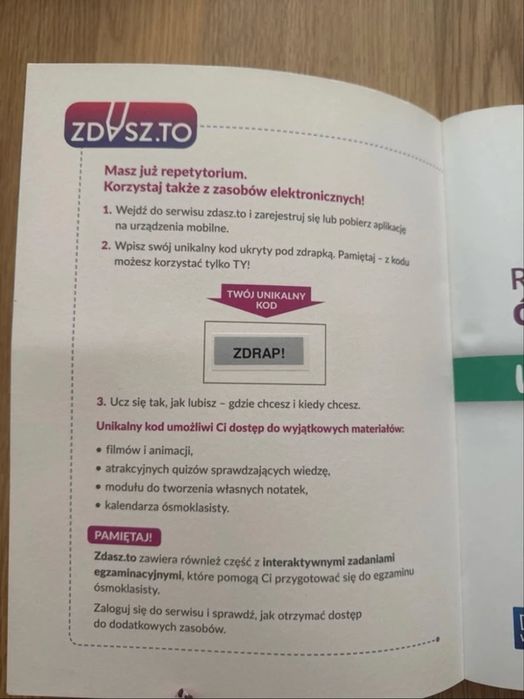 Repetytorium Osmoklasisty matematyka wsip