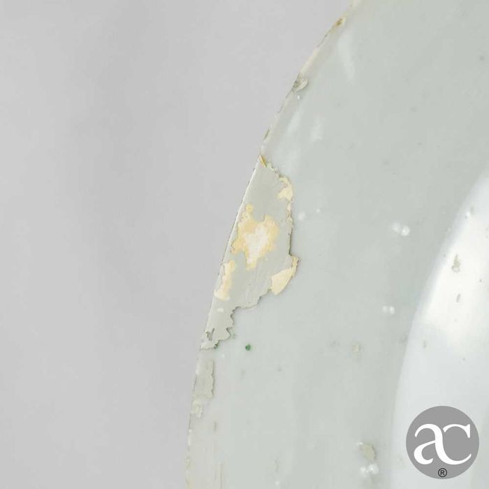 Prato em porcelana da China período Qianlong, séc. XVIII, Família Rosa