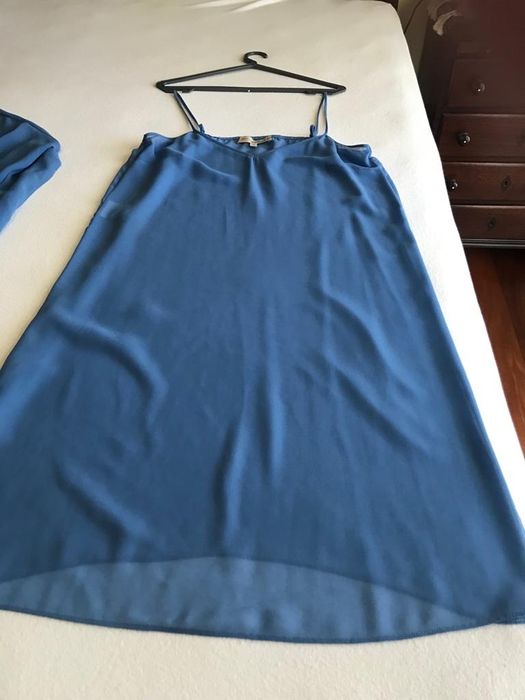 Purificacion Garcia - Vestido Fluído Azul