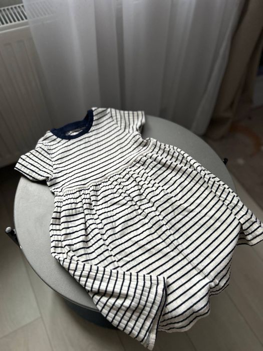 Сукня next в рубчик