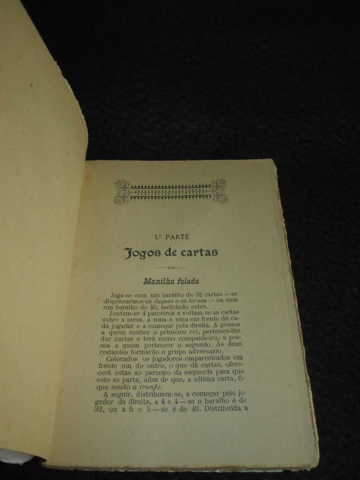 Livro Guia do Jogador Regras para todos os jogos 1913