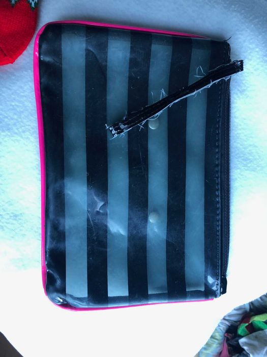 necessaire sephora meio transparente