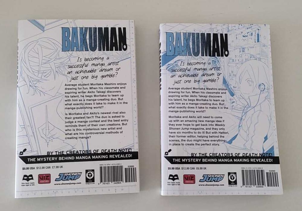 Manga - Bakuman Vol. 10 & 14 (Inglês)