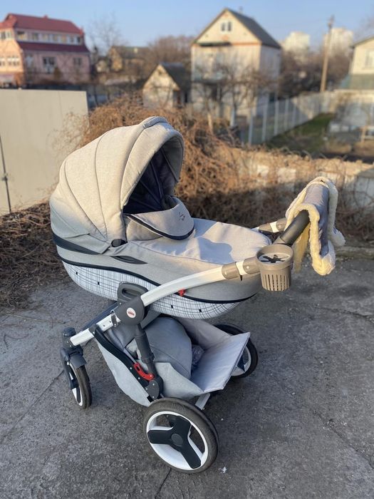 Візок дитячий 2 в 1, прогулянкова коляска, люлька схожа на cybex anex