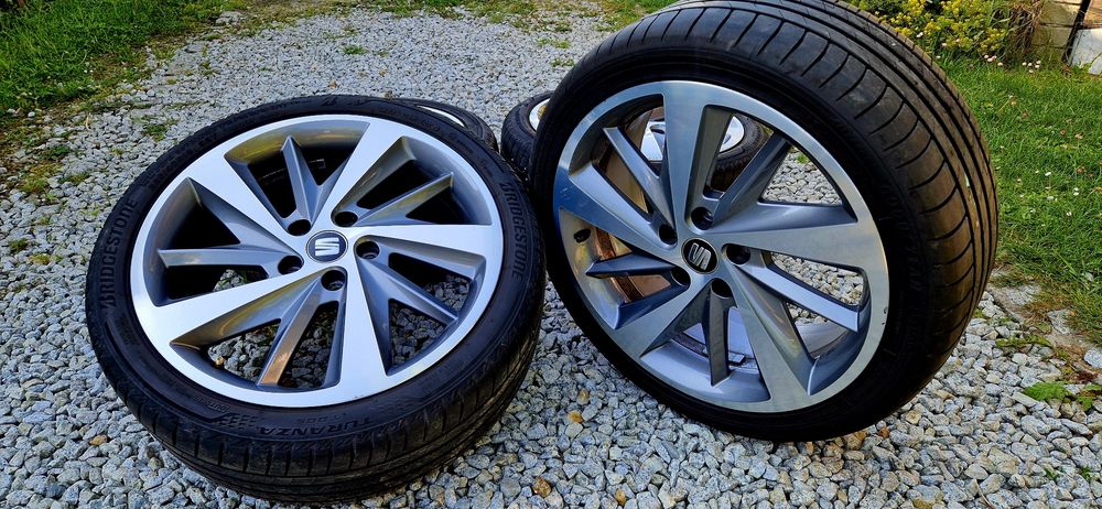 Oryginalne felgi Seat 18 5x112 Leon,Ibiza,Ateca