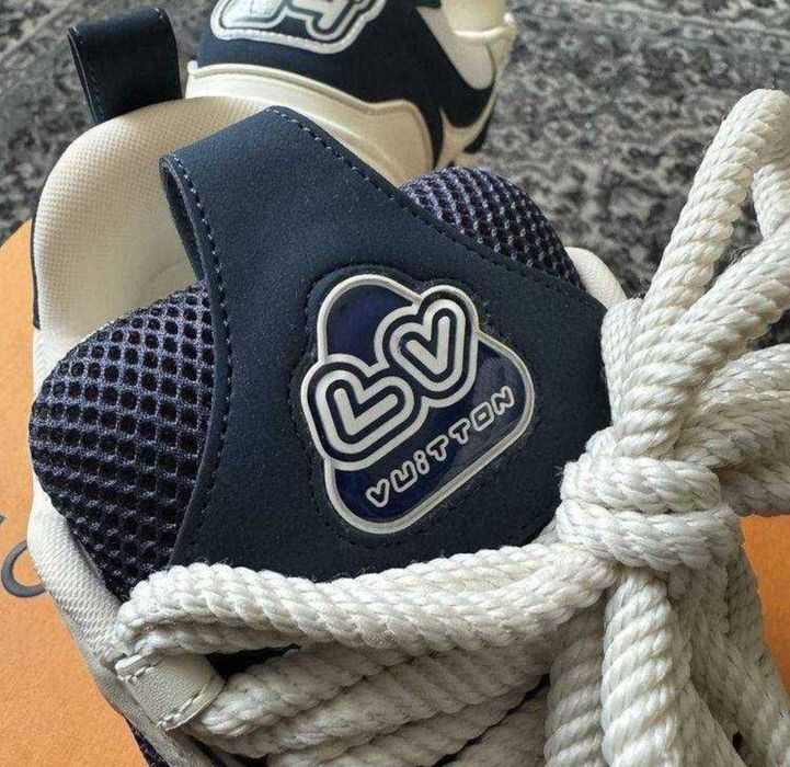 (БЕЗ ПЕРЕДОПЛАТИ)Louis Vuitton Skate луї віттон скейт сині