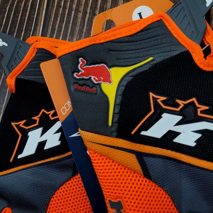 Rękawiczki motocrossowe enduro quad Red Bull Kini