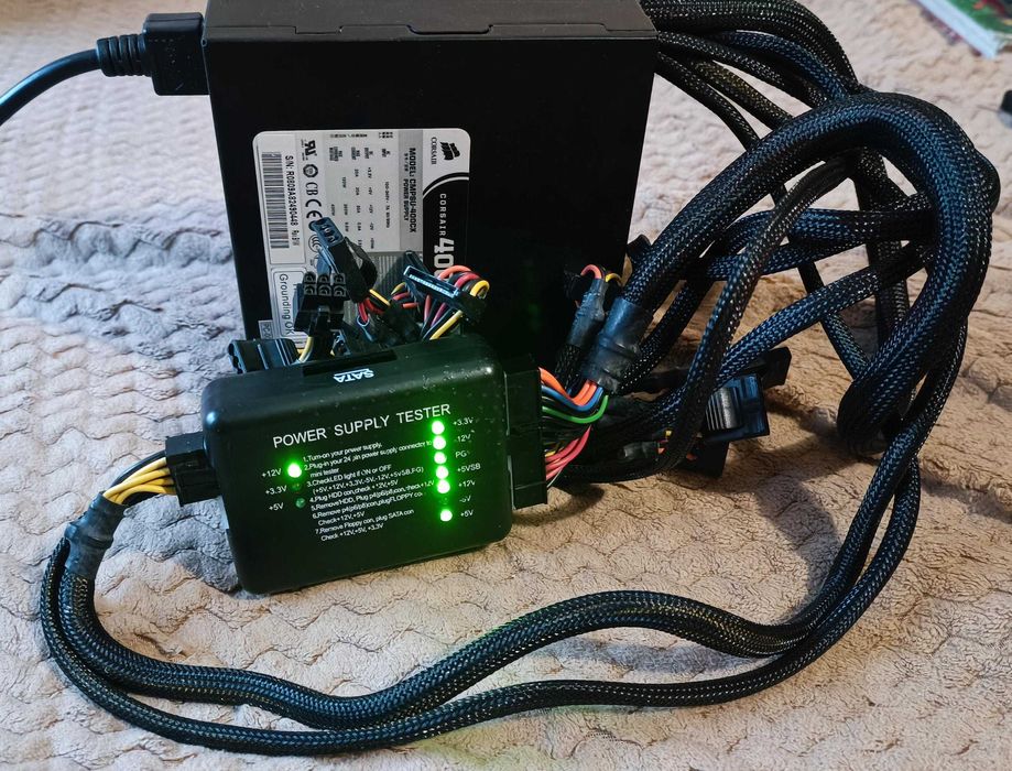 Блоки живлення Gamemax 750w/Chieftec 850w/Corsair 400w/FSP 300W 80+ bronze