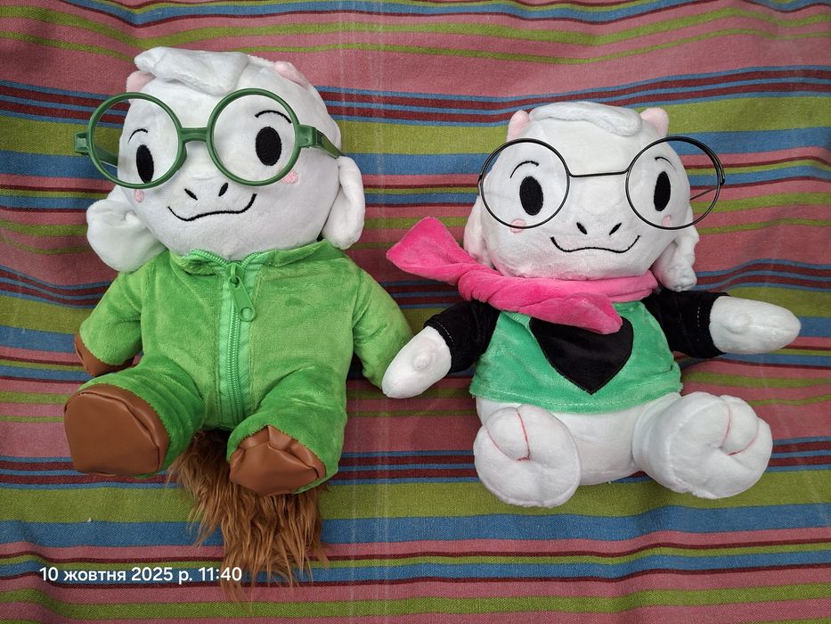 Дельтарун deltarune Ральзей без шляпы Ralsei 25 см