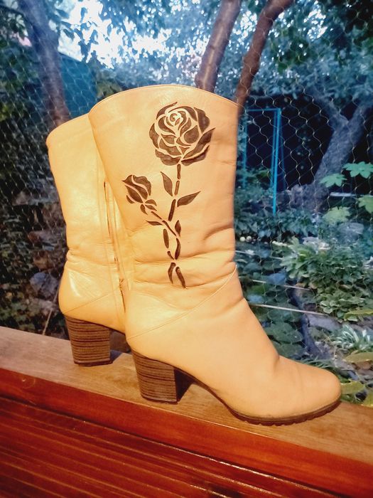 Чоботи (сапоги) шкіряні зимові, 38 р.