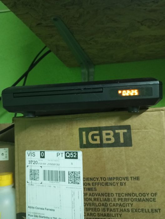 DVD antiga a trabalhar bem