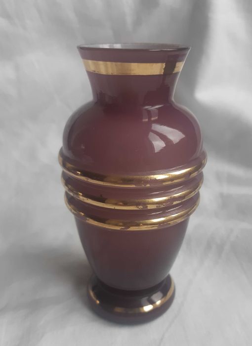 Vintage Opaline Glass Bottle