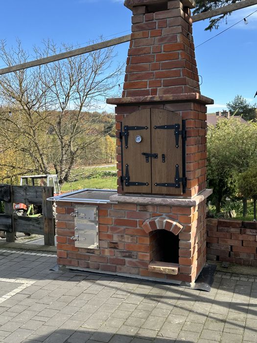 Kuchnia polowa  wędzarnia grill