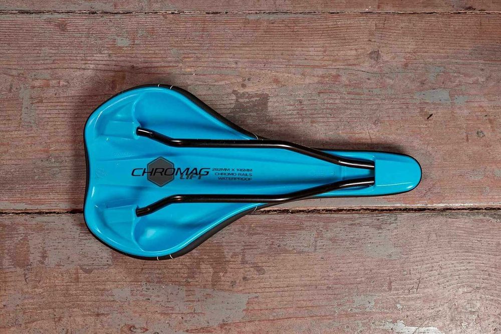 Nowe Oryginalne Siodełko CHROMAG LIFT Czarno-Niebieskie MTB ENDURO