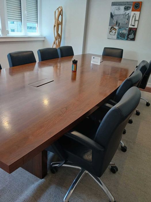 Mesa de sala de reuniões escritório