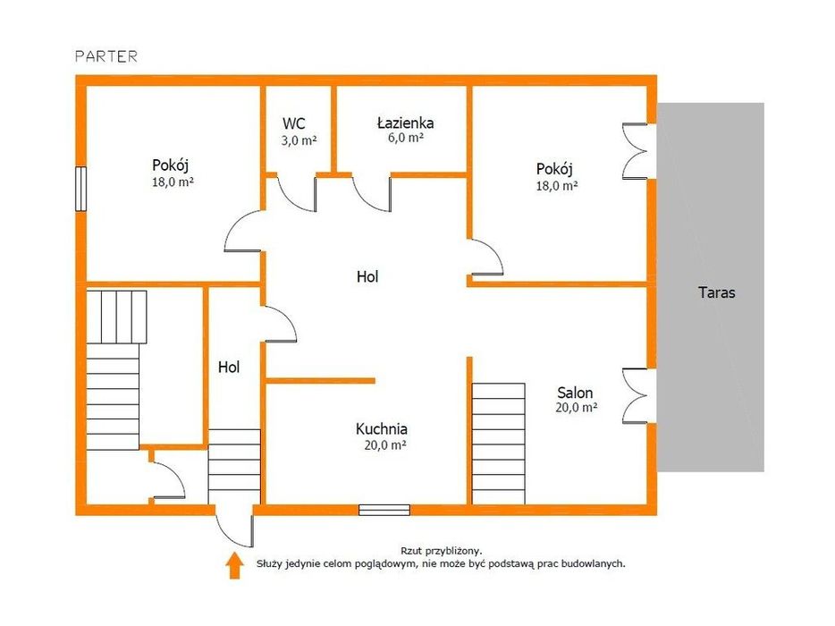 Ludwinów: 247m² domu + 170m² hal na działce 25a