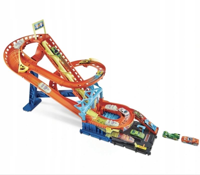 Hot wheels roller coaster
