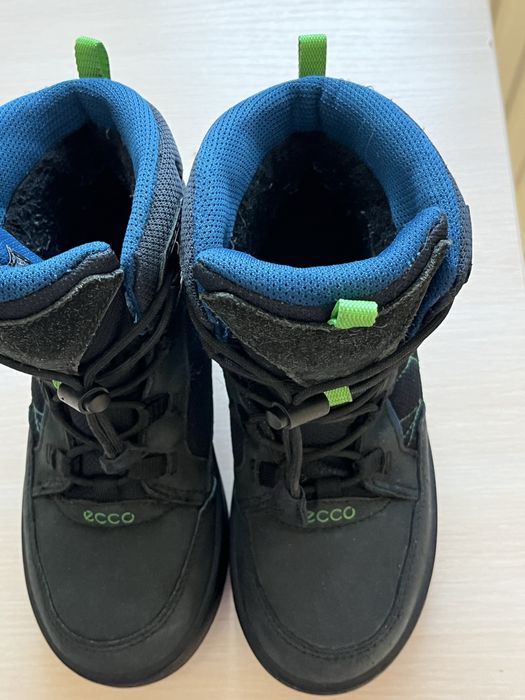 Зимові,теплі, зручні сапожки Ecco, розмір 33