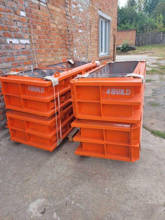 Металоформа, лего-форми з металу, для бетонних блоків, металеві форми