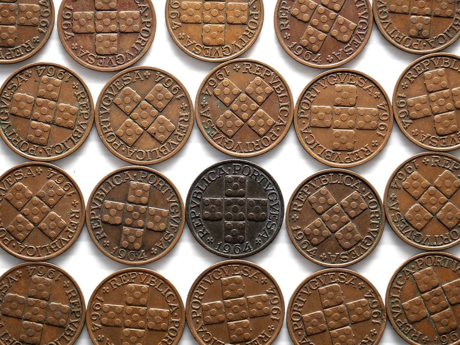 Lote de 51 Moedas 20 Centavos 1964
