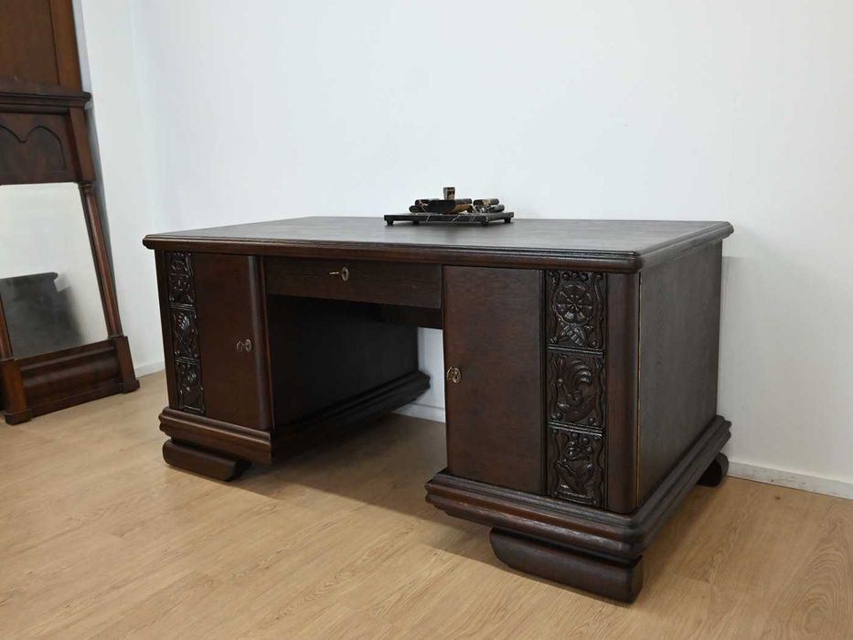 antyk mebel biurko art deco