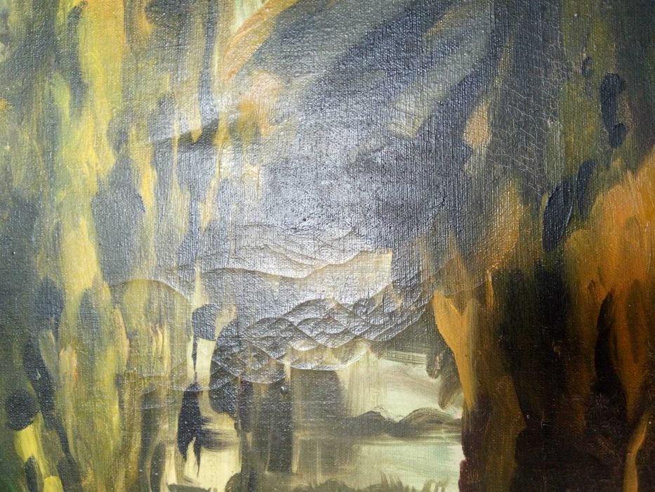 Quadro Óleo sobre Tela - David Levy Lima