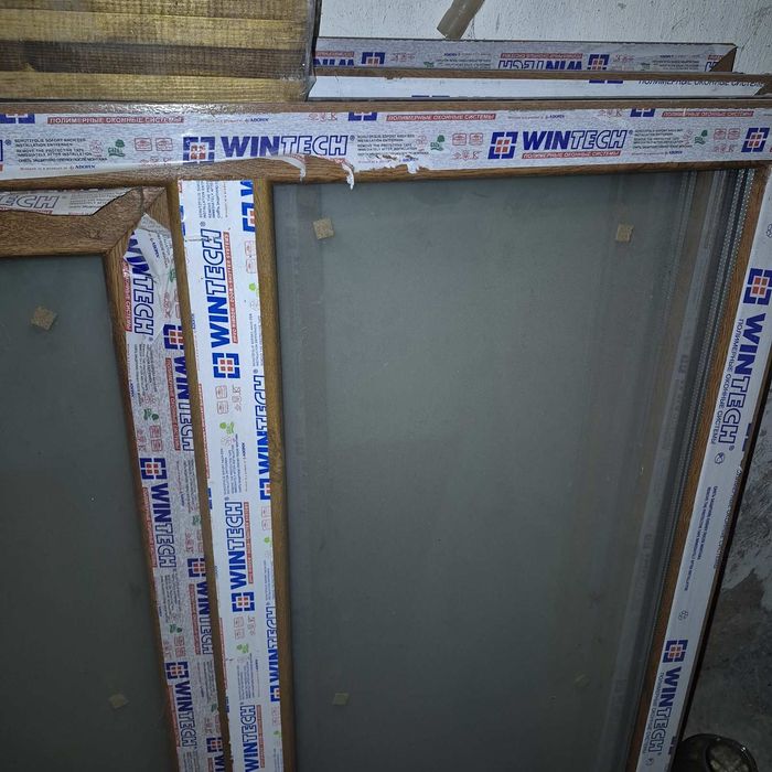 Металопластикові вікна, нові.