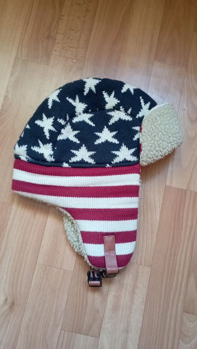 Шапка Ушанка USA Америка как у Turnabout