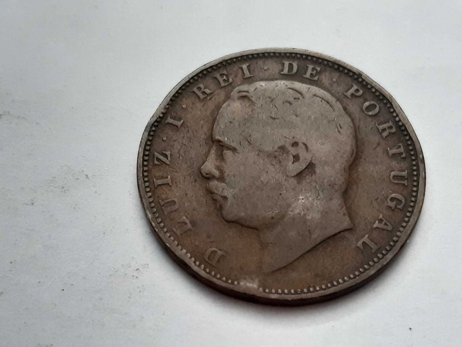 Portugalia 1884 - 10 reali - real foto