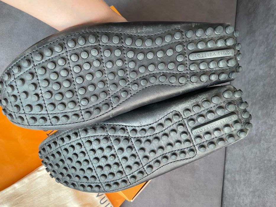 Mакасины мужские оригинал LOUIS VUITTON MOCCASIN , отличное состояние.
