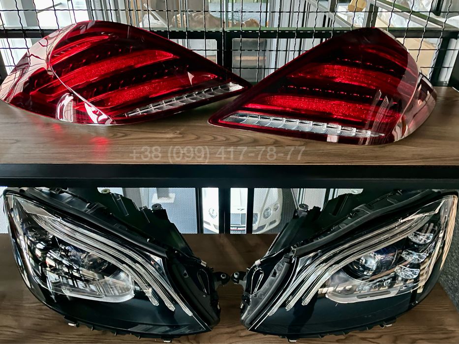 Фары оригинал Multibeam LED Mercedes S-Class W222 Рестайлинг Фари: 2 ...