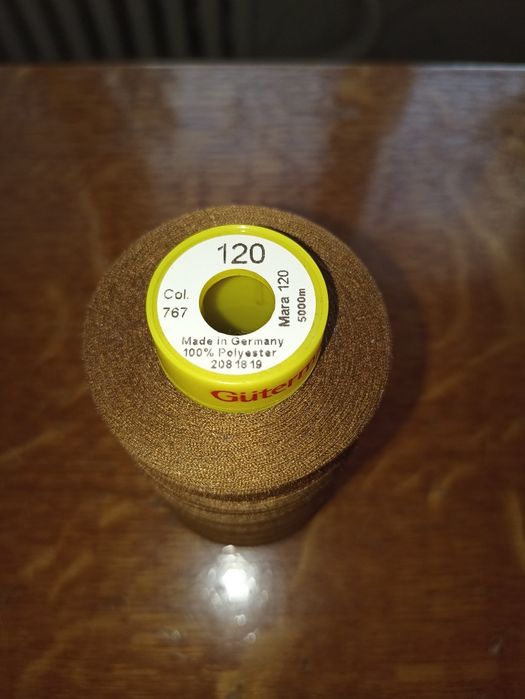 Gutermann нитки швейні.ном.120 і 150