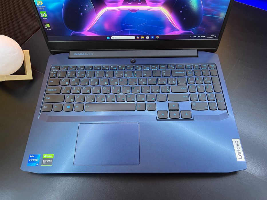 Lenovo Gaming, GTX 1650, Core i5-10gen, 16 gb, ram ігровий ноутбук