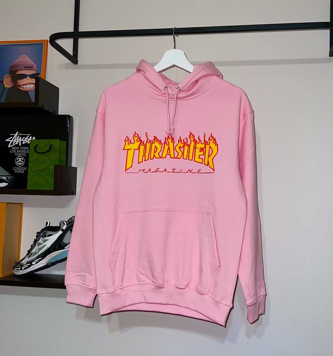 Худі THRASHER (рожевого кольору)