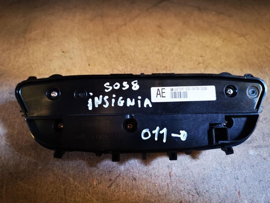 OPEL INSIGNIA A COMANDOS SOFAGEM CLIMATRONIC - S058