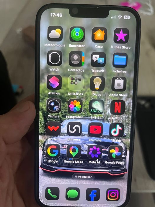 Troco iphone 13 128gb impecavel