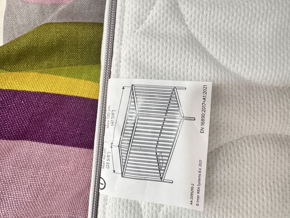 Colchão bebé cama de grades