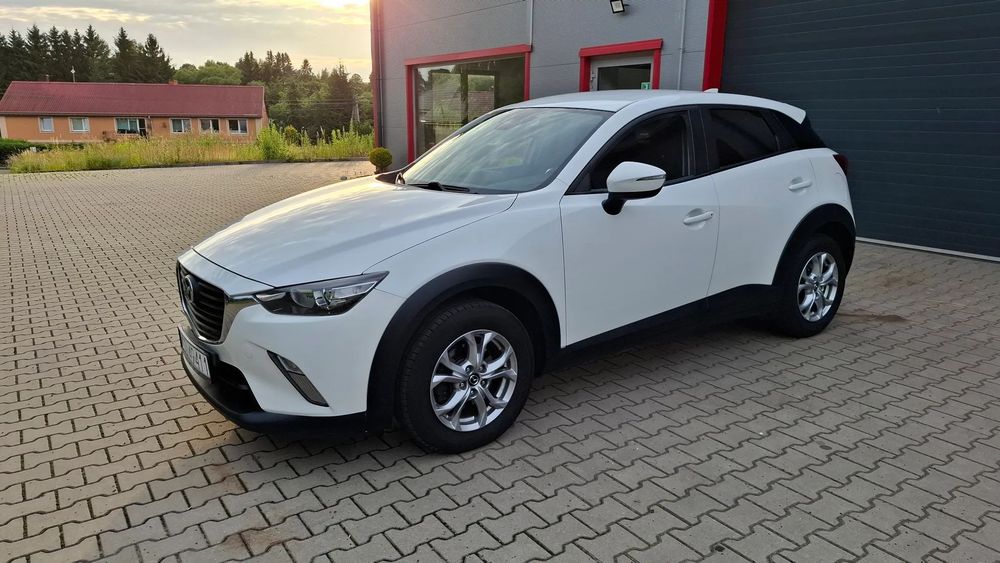 Mazda CX-3 Biała__Perła__NAVI__Kamera__BLIS__PDC__131.000KM__Zarejestrowana!