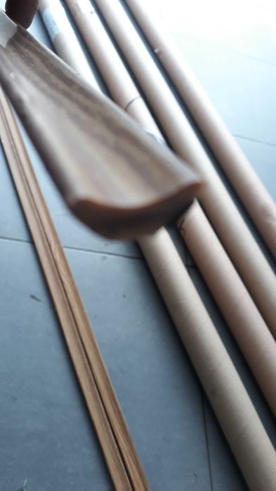 Ćwierćwałki stolarkskie samoprzylepne PCV 15x15 200 cm