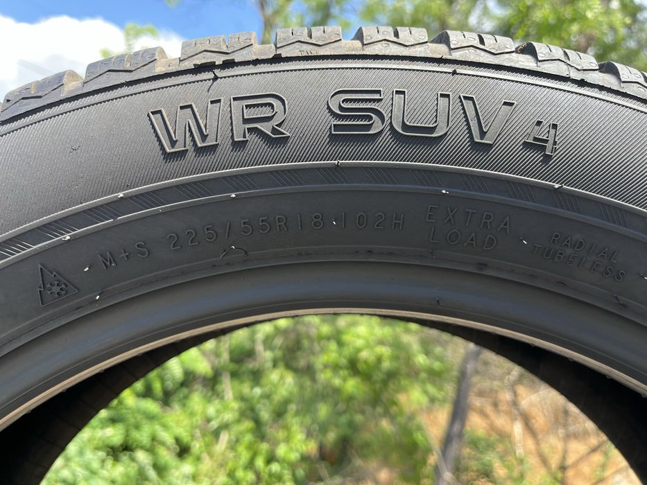 225/55 R18 Nokian комплект зимових шин(2024)