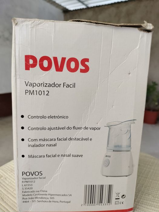 Vaporizador facial e nasal